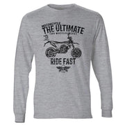 JL Ultimate Illustration For A Husqvarna 701 Supermoto Motorbike Fan LS-Tshirt