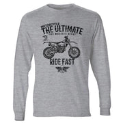 JL Ultimate Illustration For A Husqvarna FE 450 Motorbike Fan LS-Tshirt