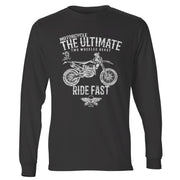 JL Ultimate Illustration For A Husqvarna FE 450 Motorbike Fan LS-Tshirt