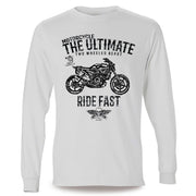 JL Ultimate Illustration For A Husqvarna Svartpilen 701 Motorbike Fan LS-Tshirt