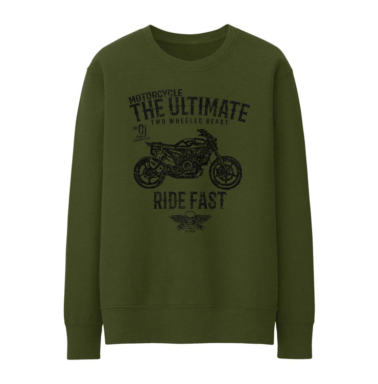 JL Ultimate Illustration For A Husqvarna Svartpilen 701 Motorbike Fan Jumper