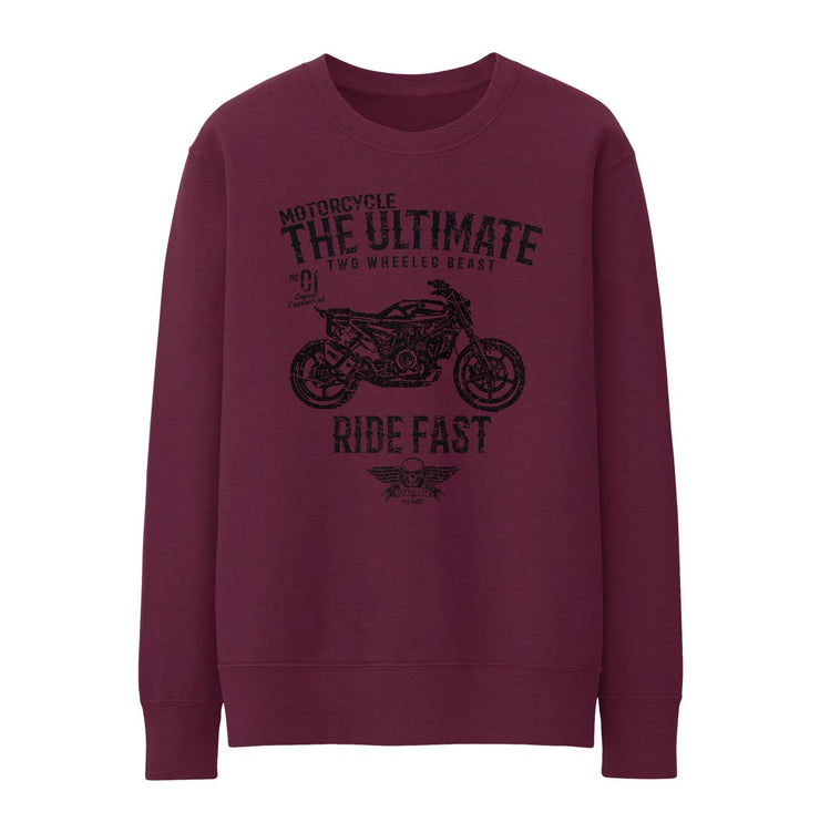 JL Ultimate Illustration For A Husqvarna Svartpilen 701 Motorbike Fan Jumper