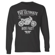 JL Ultimate Illustration For A Husqvarna Svartpilen 701 Motorbike Fan LS-Tshirt