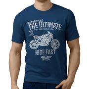 JL Ultimate Illustration For A Husqvarna Svartpilen 701 Motorbike Fan T-shirt