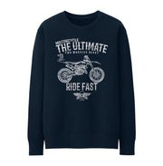 JL Ultimate Illustration For A Husqvarna TC 125 Motorbike Fan Jumper