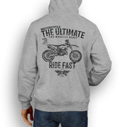 JL Ultimate Illustration For A Husqvarna TX 300i Motorbike Fan Hoodie