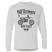 JL Ultimate Illustration For A Husqvarna TX 300i Motorbike Fan LS-Tshirt
