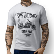 JL Ultimate Illustration For A Hyosung GV650 Motorbike Fan T-shirt