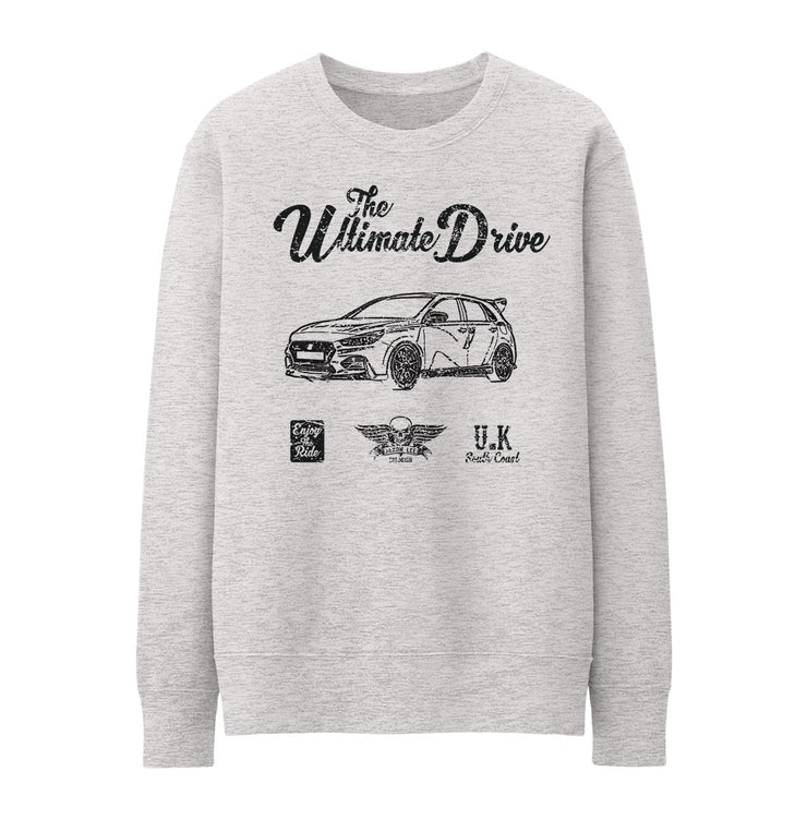JL Ultimate Illustration For A Hyundai i30N Performance Motorcar Fan Jumper