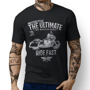 JL Ultimate Illustration For A Indian Springfield Motorbike Fan T-shirt