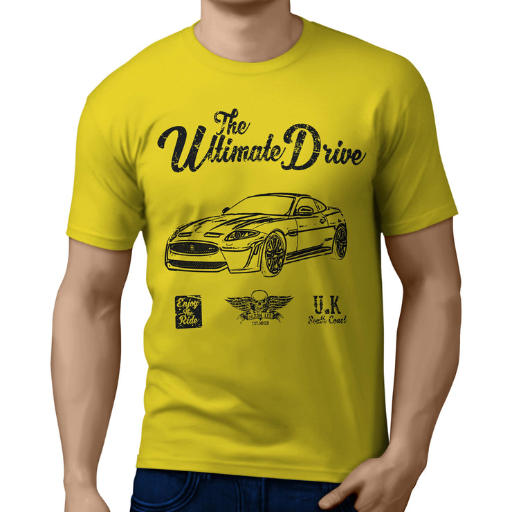 JL Ultimate Illustration For A Jaguar XK Motorcar Fan T-shirt