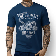 JL Ultimate Illustration For A Kawasaki Ninja H2R Motorbike Fan T-shirt