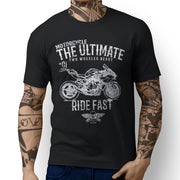 JL Ultimate Illustration For A Kawasaki Ninja H2R Motorbike Fan T-shirt