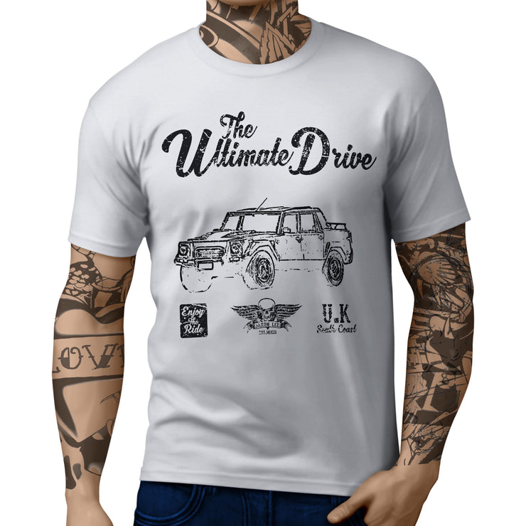 JL Ultimate Illustration For A Lambo LM002 Motorcar Fan T-shirt