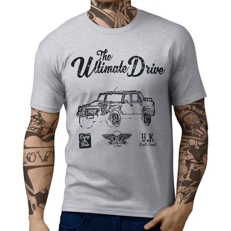 JL Ultimate Illustration For A Lambo LM002 Motorcar Fan T-shirt