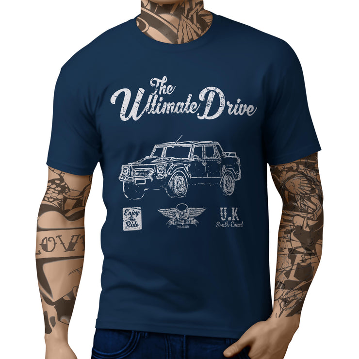 JL Ultimate Illustration For A Lambo LM002 Motorcar Fan T-shirt