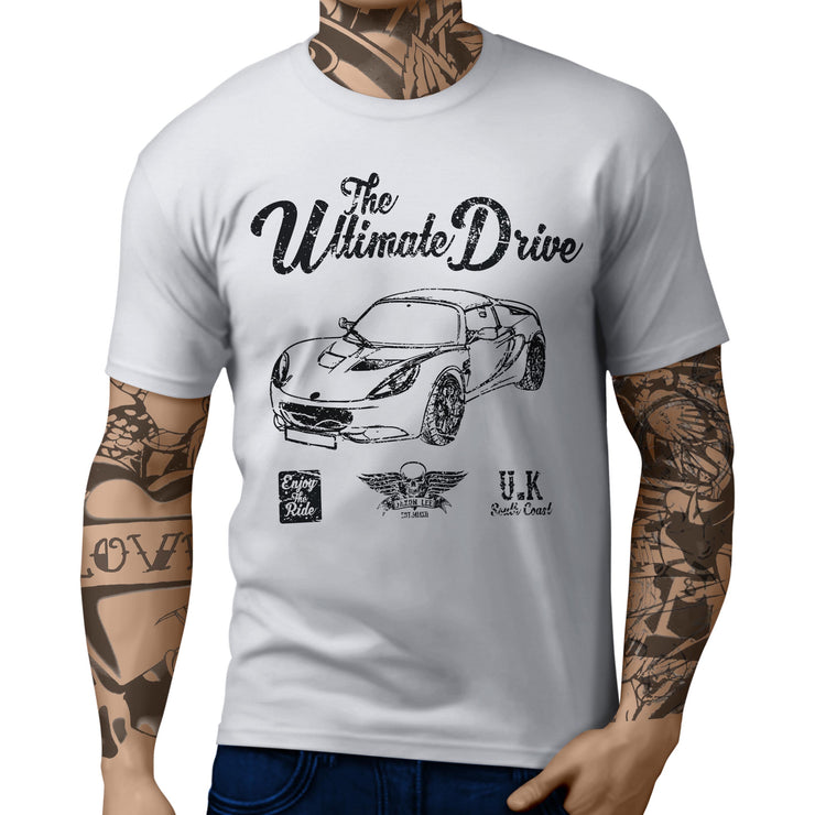 JL* Ultimate Illustration For A Lotus Elise Motorcar Fan T-shirt