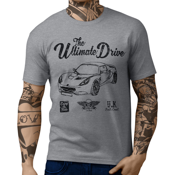 JL* Ultimate Illustration For A Lotus Elise Motorcar Fan T-shirt