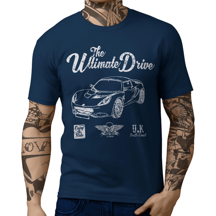 JL* Ultimate Illustration For A Lotus Elise Motorcar Fan T-shirt