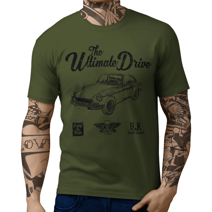 JL Ultimate Illustration For A MG Cars BGT Motorcar Fan T-shirt