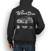 JL Ultimate Illustration For A Mercedes Benz AMG A35 Motorcar Fan Hoodie