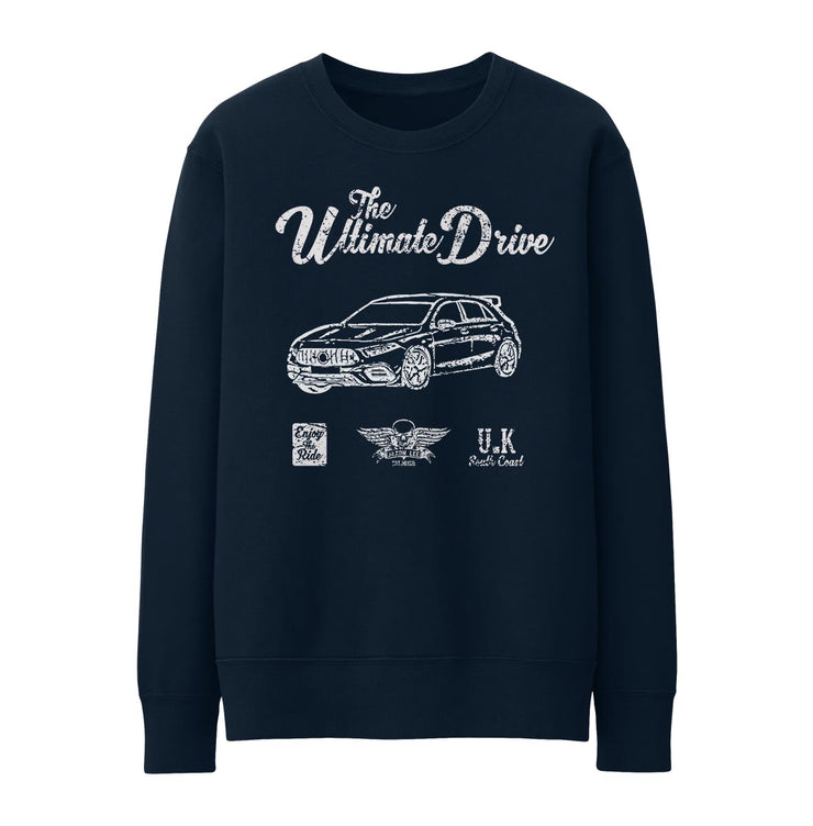 JL Ultimate Illustration For A Mercedes Benz AMG A45 S Motorcar Fan Jumper