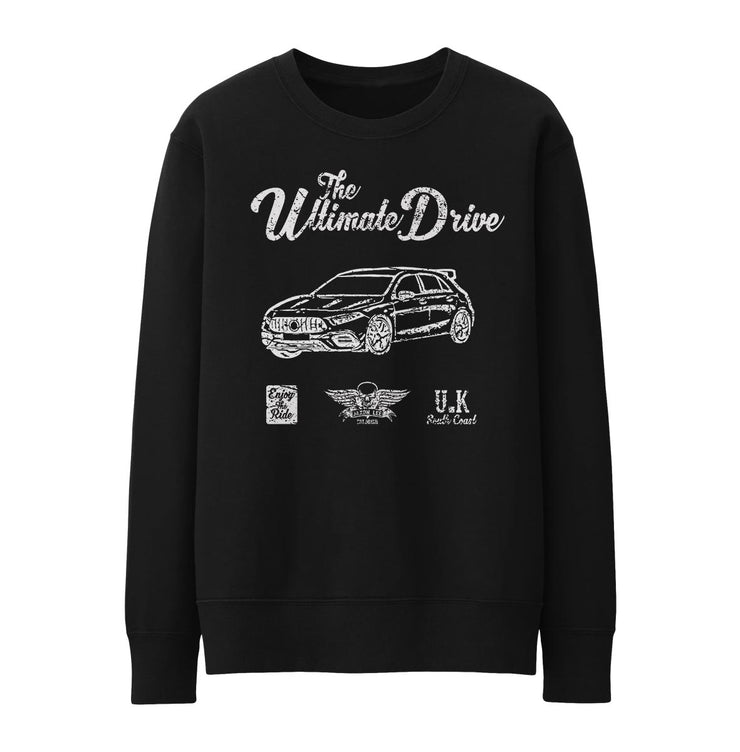 JL Ultimate Illustration For A Mercedes Benz AMG A45 S Motorcar Fan Jumper