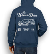 JL Ultimate Illustration For A Mercedes Benz AMG A45 S Motorcar Fan Hoodie