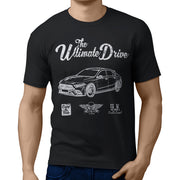JL Ultimate Illustration For A Mercedes Benz A Class Motorcar Fan T-shirt