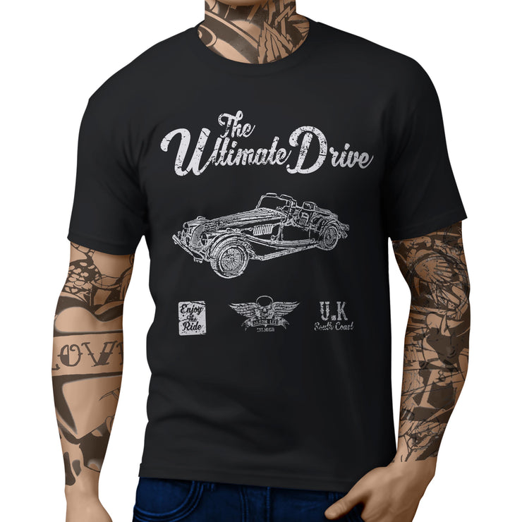 JL Ultimate Illustration For A Morgan Plus 8 Motorcar Fan T-shirt
