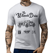 JL Ultimate Illustration For A Morgan V6 Roadster Motorcar Fan T-shirt