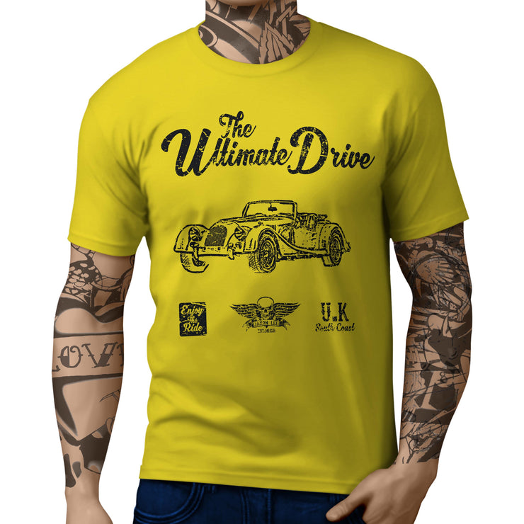JL Ultimate Illustration For A Morgan V6 Roadster Motorcar Fan T-shirt
