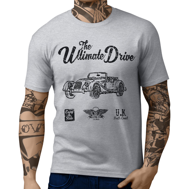 JL Ultimate Illustration For A Morgan V6 Roadster Motorcar Fan T-shirt