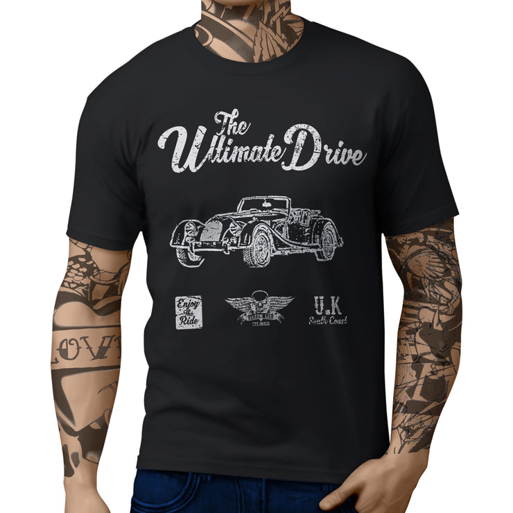 JL Ultimate Illustration For A Morgan V6 Roadster Motorcar Fan T-shirt
