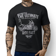 JL Ultimate Illustration For A Moto Guzzi California Touring Motorbike Fan T-shi