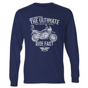 JL Ultimate Illustration For A Moto Guzzi V85 TT Motorbike Fan LS-Tshirt