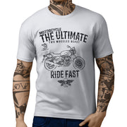 JL Ultimate Illustration For A Moto Guzzi V7 III Racer Motorbike Fan T-shirt