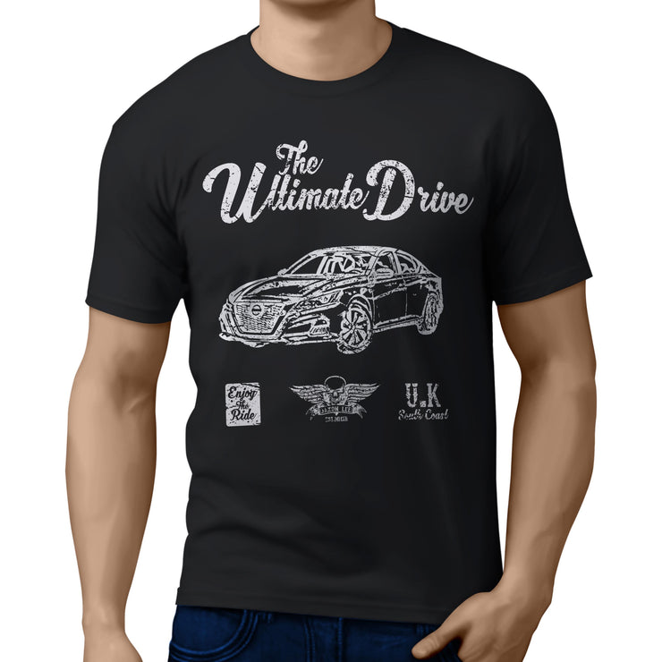 JL Ultimate Illustration For A Nissan Altima Motorcar Fan T-shirt