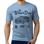 JL Ultimate Illustration For A Nissan Sentra Motorcar Fan T-shirt