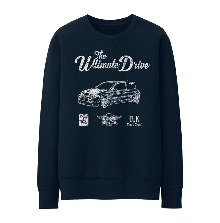 JL Ultimate Illustration For A Renault Megane R26.R Motorcar Fan Jumper