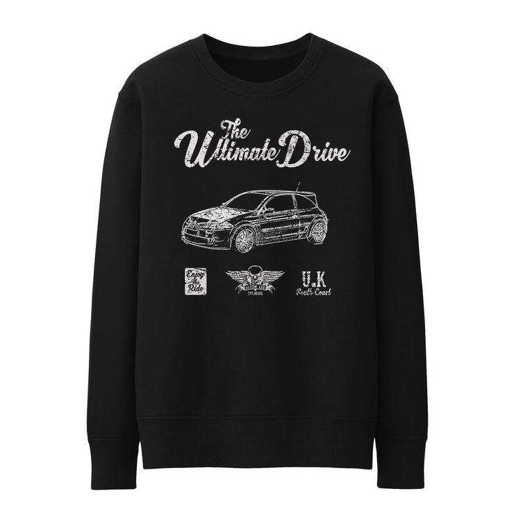 JL Ultimate Illustration For A Renault Megane R26.R Motorcar Fan Jumper