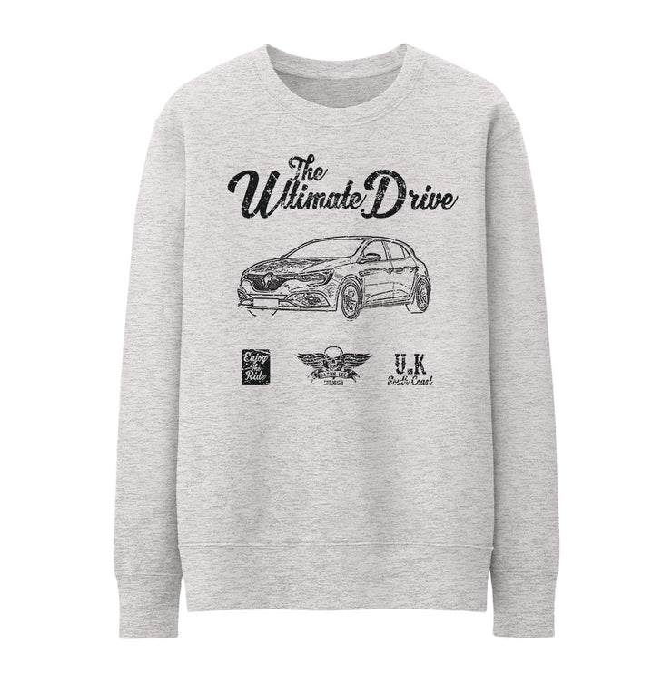 JL Ultimate Illustration For A Renault Megane RS Trophy Motorcar Fan Jumper
