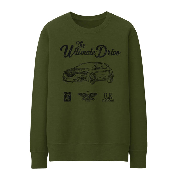 JL Ultimate Illustration For A Renault Megane RS Trophy Motorcar Fan Jumper