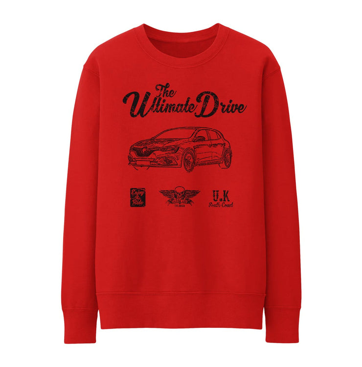 JL Ultimate Illustration For A Renault Megane RS Trophy Motorcar Fan Jumper