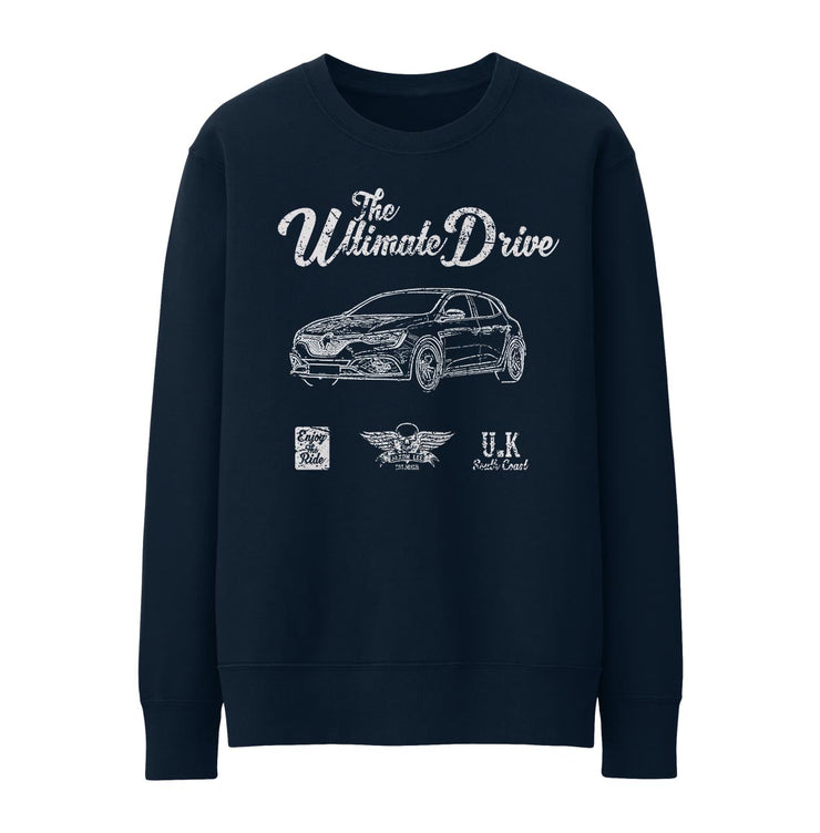 JL Ultimate Illustration For A Renault Megane RS Trophy Motorcar Fan Jumper