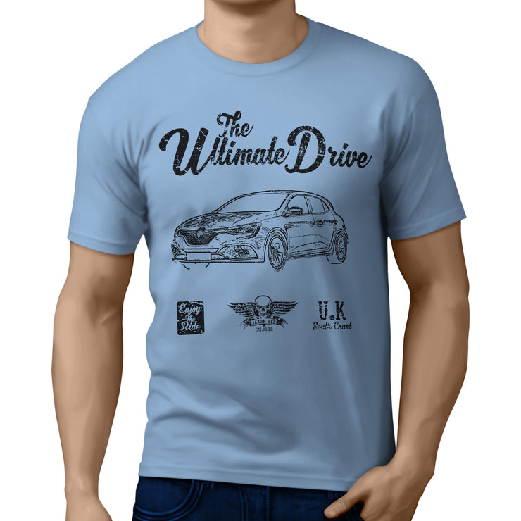JL Ultimate Illustration For A Renault Megane RS Trophy Motorcar Fan T-shirt