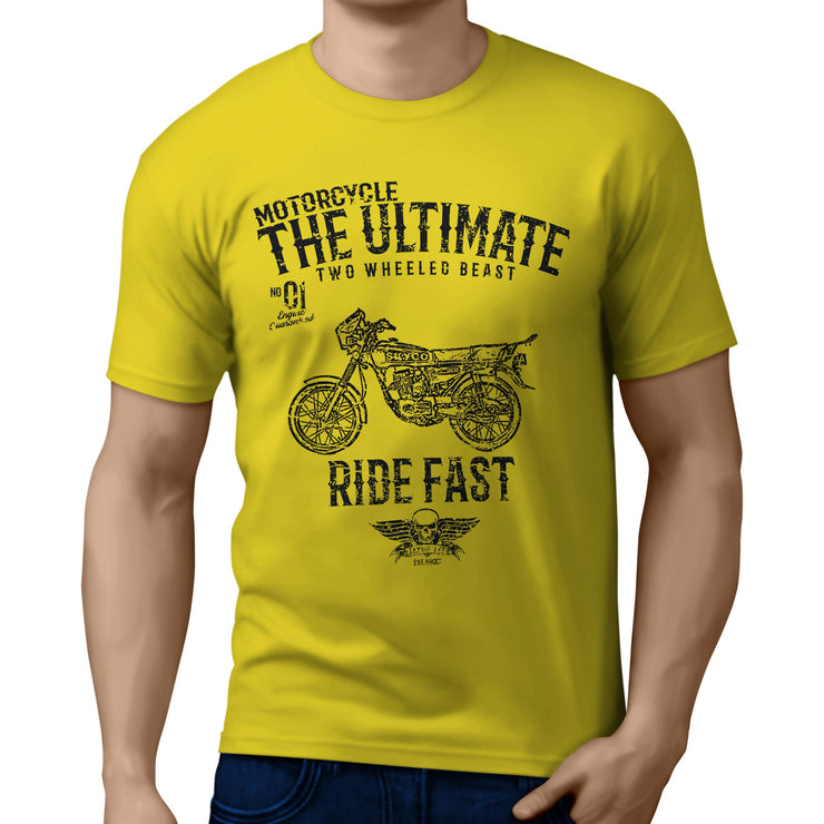 JL Ultimate Illustration For A Skygo Wizard 125 Motorbike Fan T-shirt