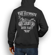 JL Ultimate Illustration For A Suzuki GSXR 1000 R 2017 Motorbike Fan Hoodie