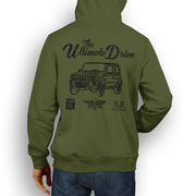 JL Ultimate Illustration For A Suzuki Jimny SZ5 Motorcar Fan Hoodie