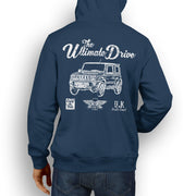 JL Ultimate Illustration For A Suzuki Jimny SZ5 Motorcar Fan Hoodie